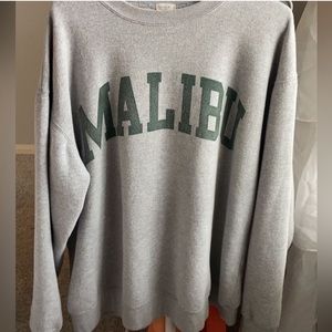 Malibu erica sweatshirt oversized